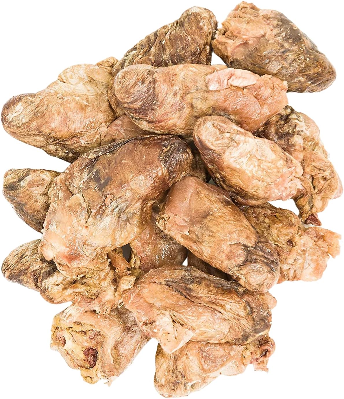 hotspot pets Freeze Dried Duck Heart Treats for Cats & Dogs - Made in USA, 1LB Big Bag - Single Ingredient All Natural Grain-Free Duck Hearts - Perfect for Training, Topper or Snack