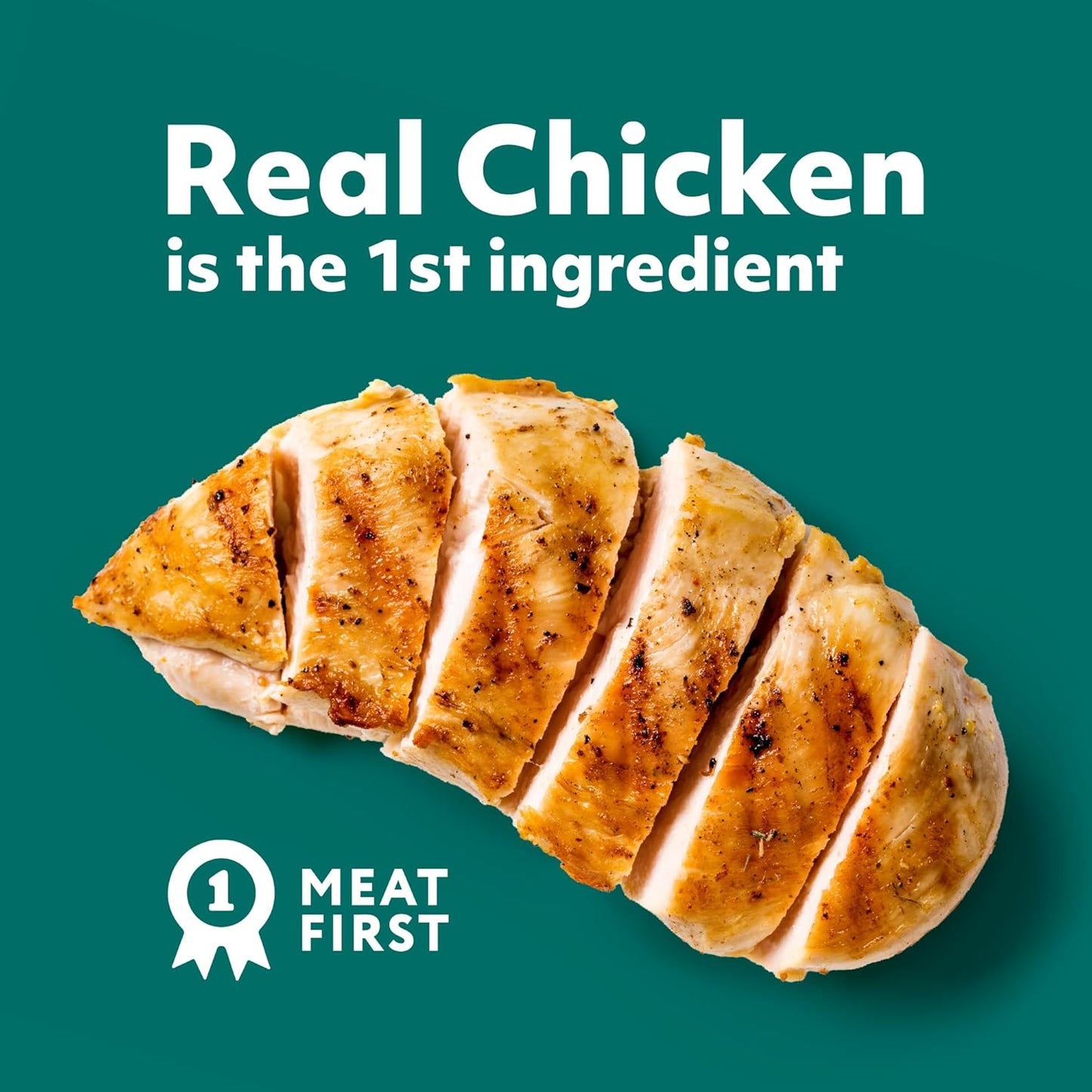 Optimeal Grain-Free Wet Cat Food – Chicken & Turkey Recipe, High Protein & Moisture Rich Indoor Adult Cats Food, Tender Morsels in Savory Gravy Natural Ingredients - 3 oz Pouches, 12 Pack