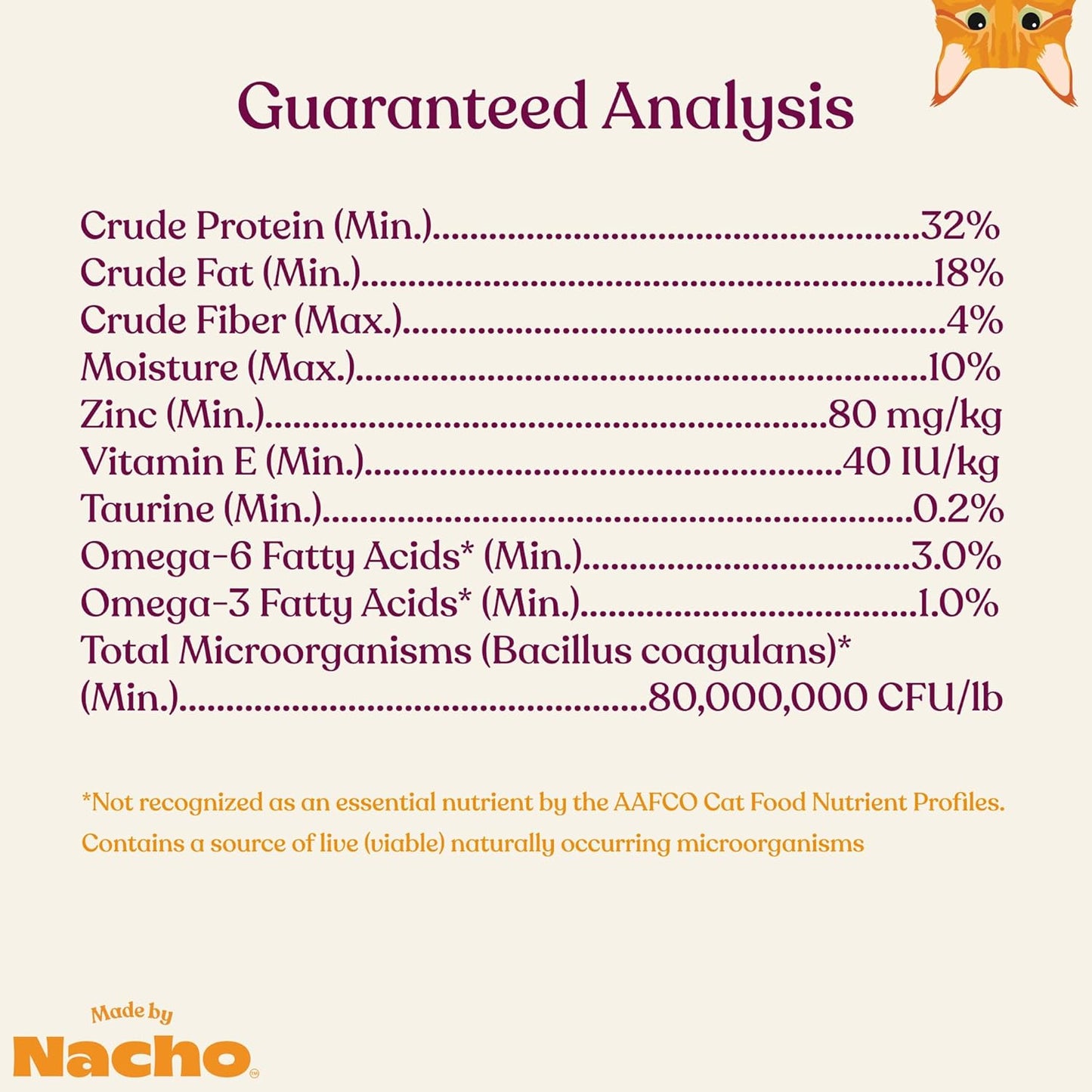 Made by Nacho Dry Cat Kibble 11lb Bag, High Protein and Grain-Friendly Premium Cat Food, Sustainably Caught Salmon and Pumpkin, Infused with Bone Broth for Hydration, Limited Ingredients, Single Bag