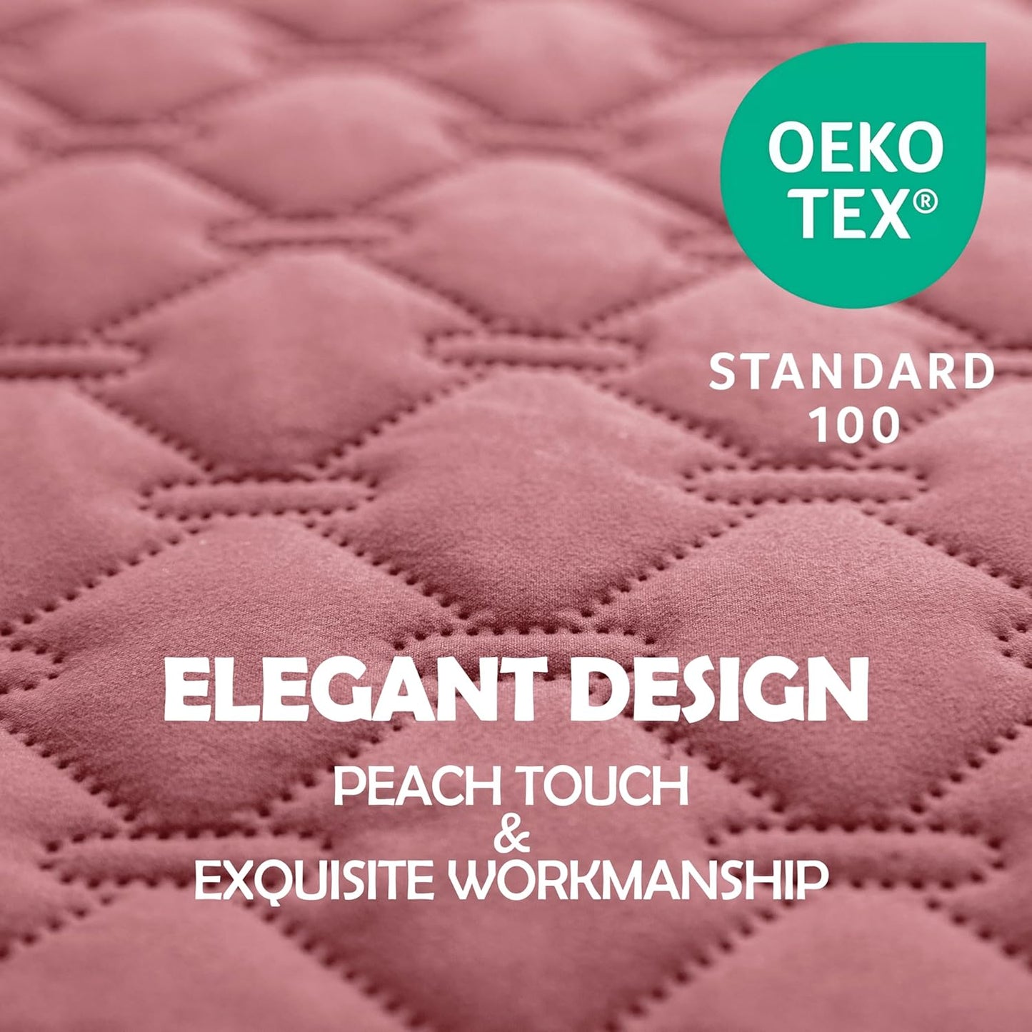 gogobunny 3X Stronger Waterproof Pet Blanket, Scratch Proof Furniture Protector for Dogs Cats, Reversible Cover 82x102 Inch, Dark Pink/Light Pink